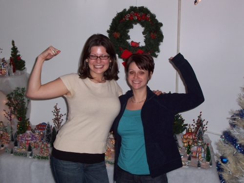 These fine ladies were just victorious in their hunt!