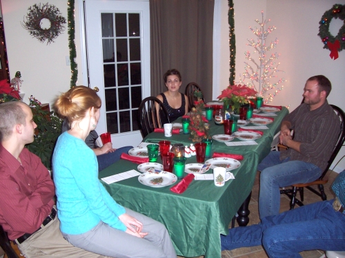 Before the big meal...